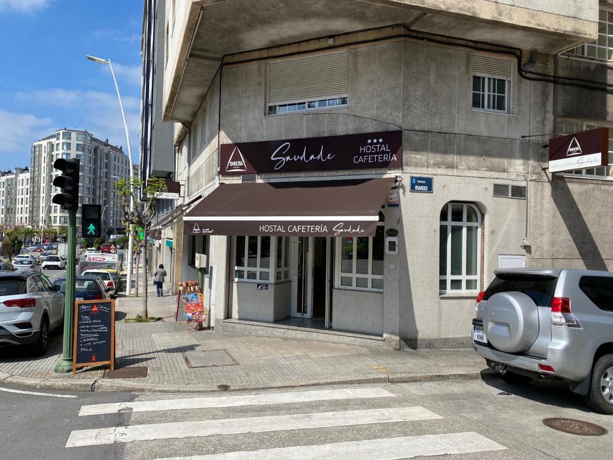 Saudade Hostal Cafeteria A Coruña Buitenkant foto